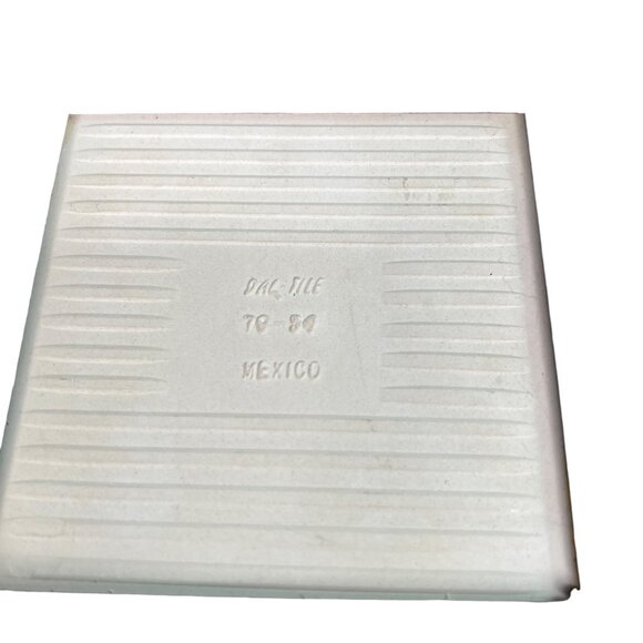 Vintage Mexican Tile Wood Framed Trivet Set Vintage MEXICO Folk Art TILE WOOD - Picture 6 of 10